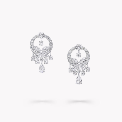 Classic Butterfly Diamond Petite Earrings